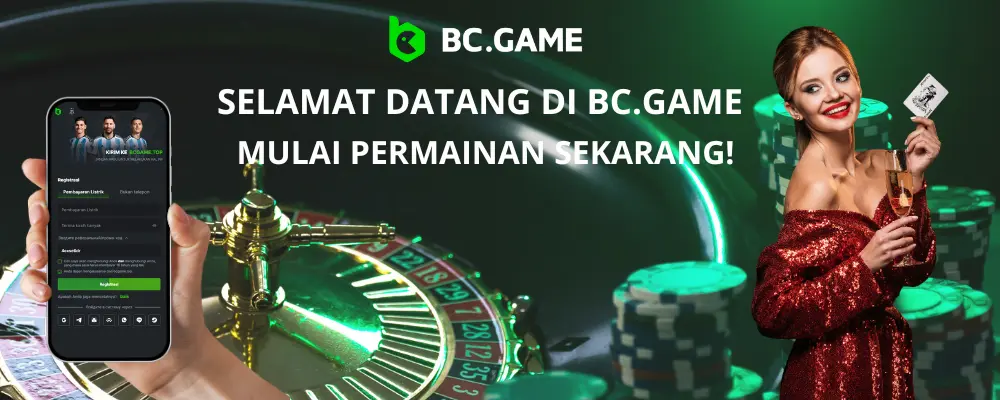 Mendaftar di BC.GAME