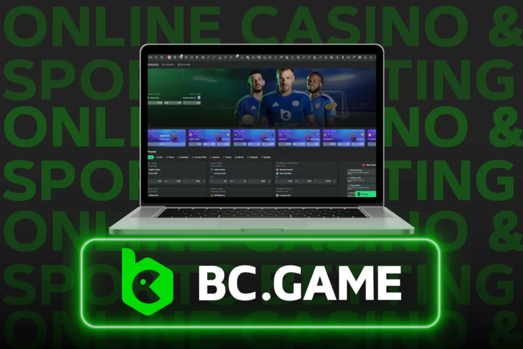 BC.Game betting page